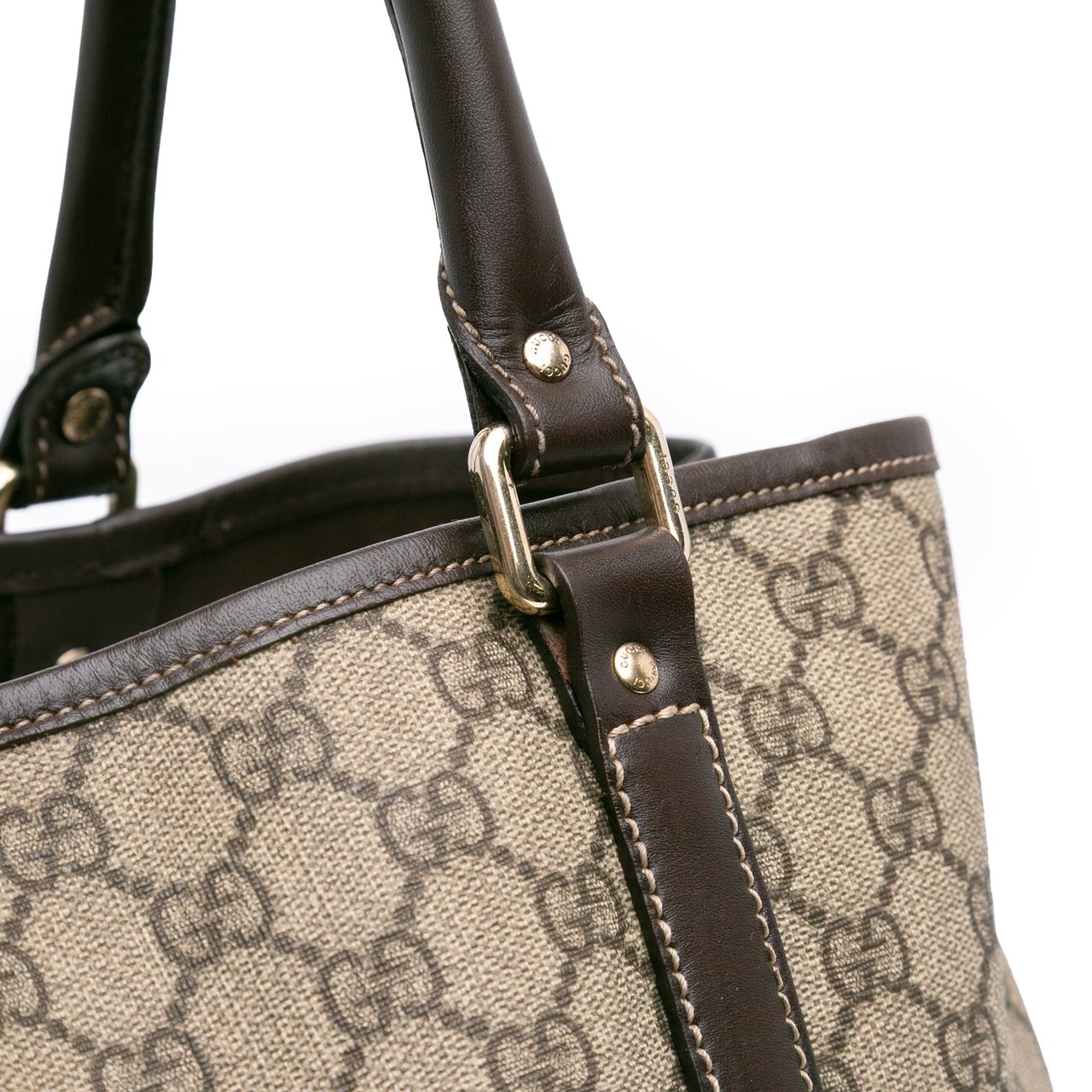 Gucci GG Supreme Joy Vertical Tote Bruin