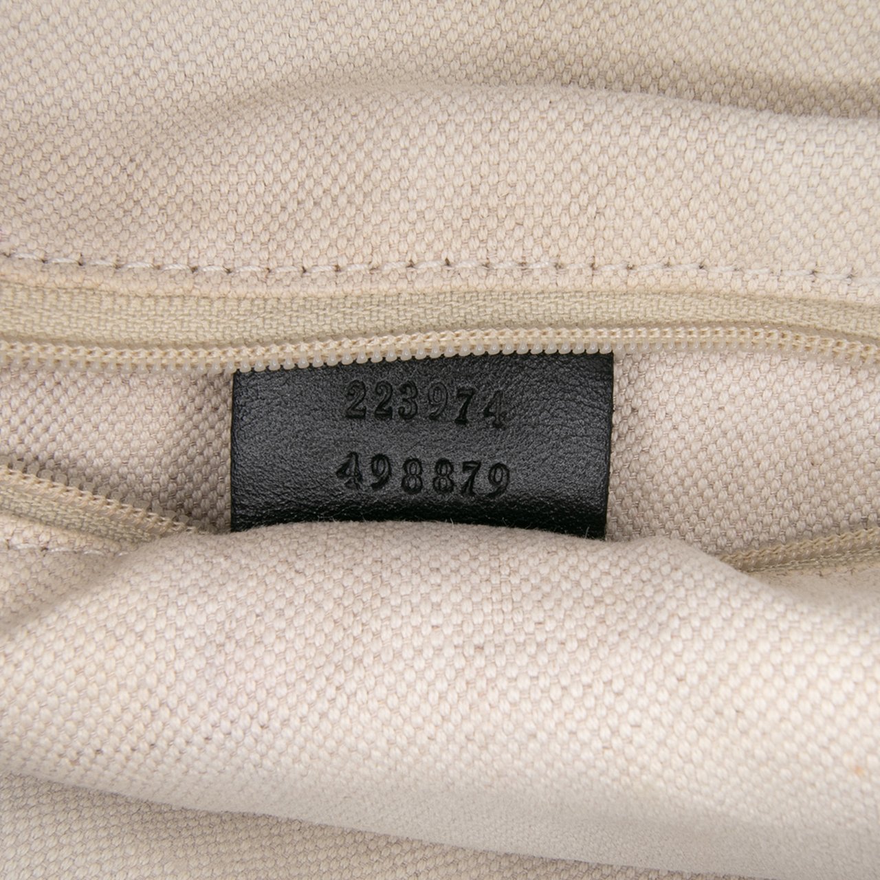 Gucci Diamante Canvas Sukey Satchel Bruin