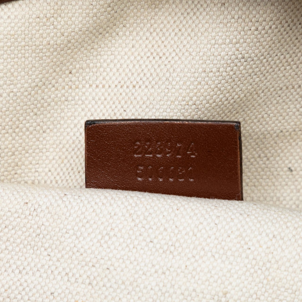 Gucci GG Canvas Sukey Satchel Bruin