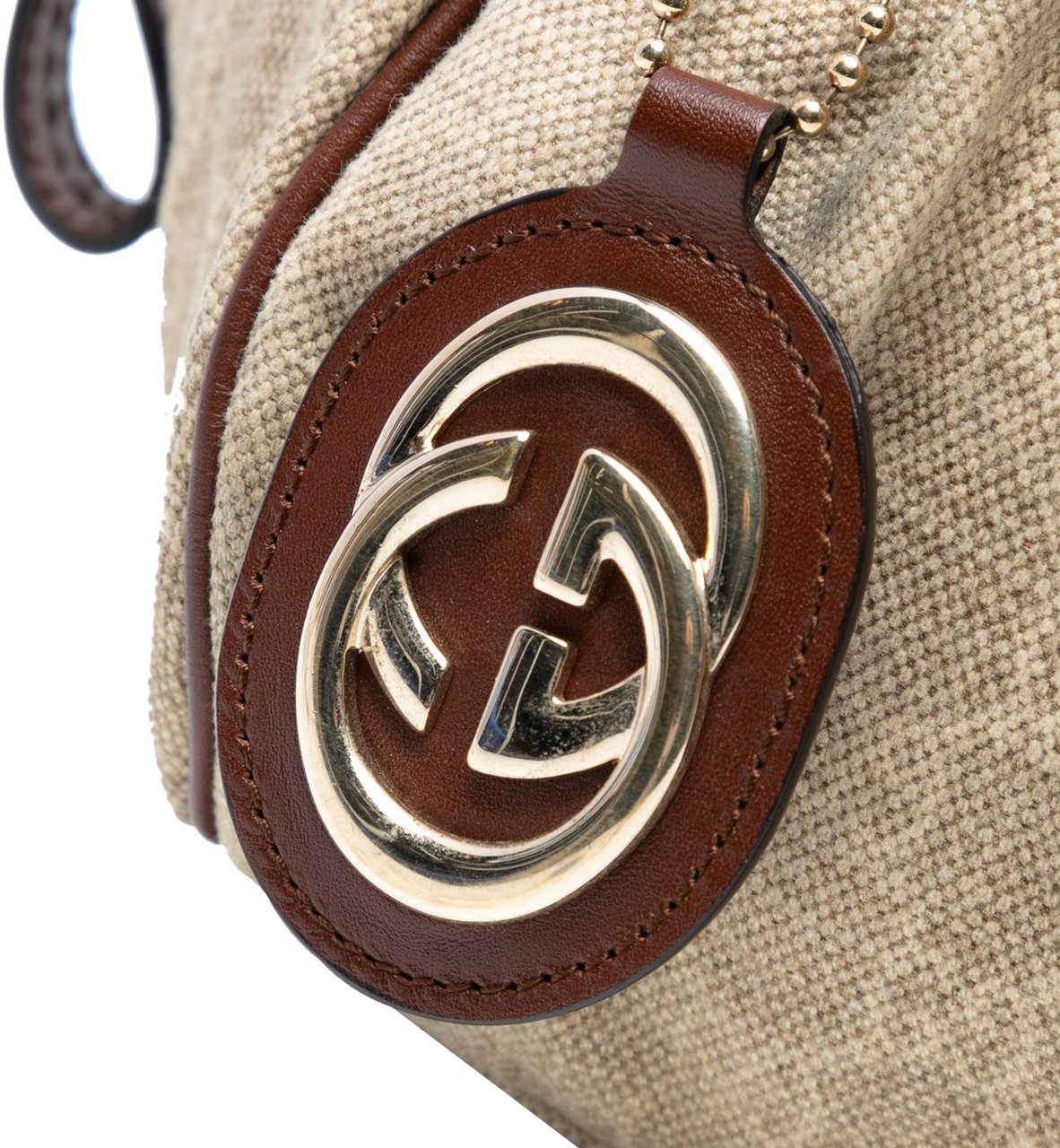 Gucci GG Canvas Sukey Satchel Bruin