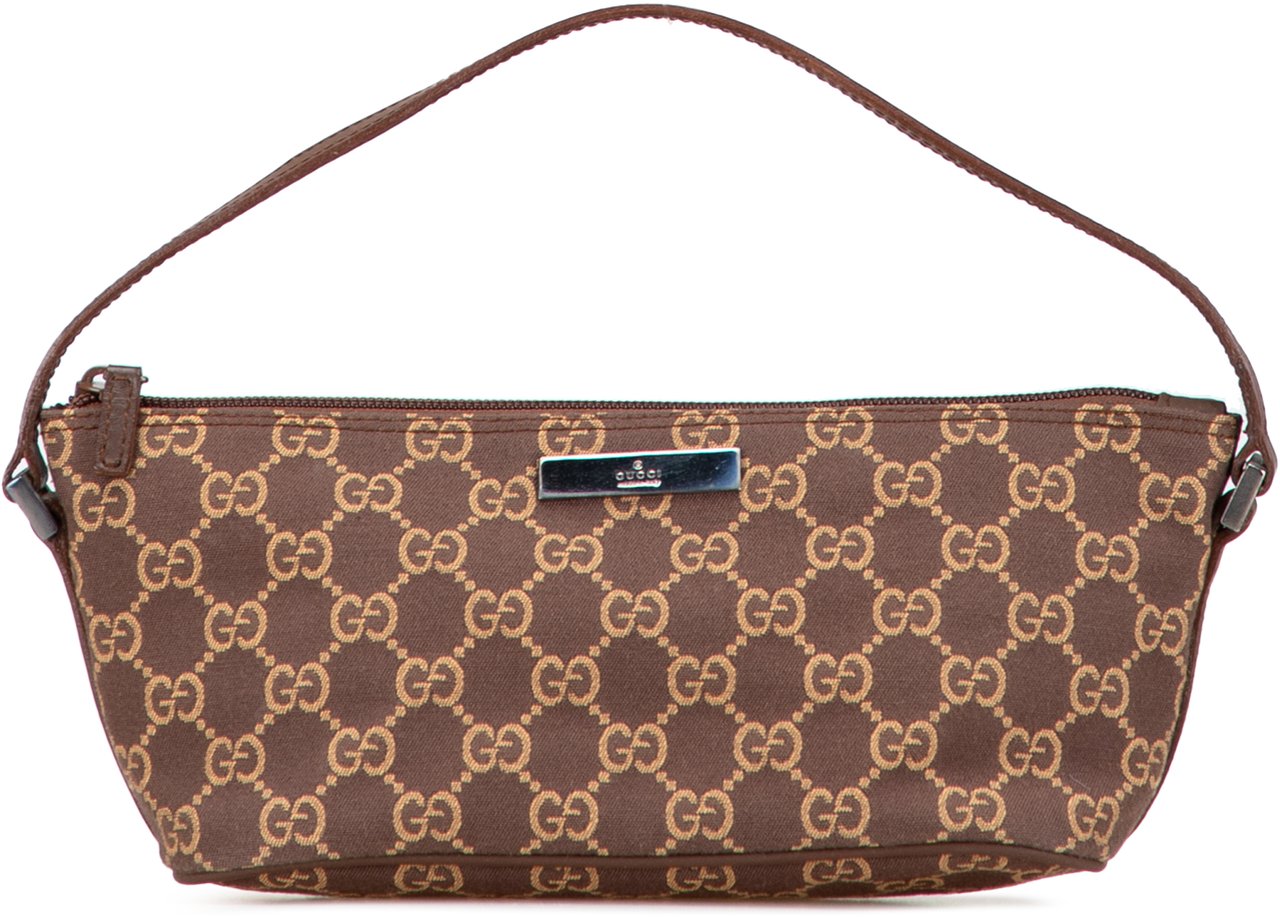Gucci GG Canvas Boat Bruin