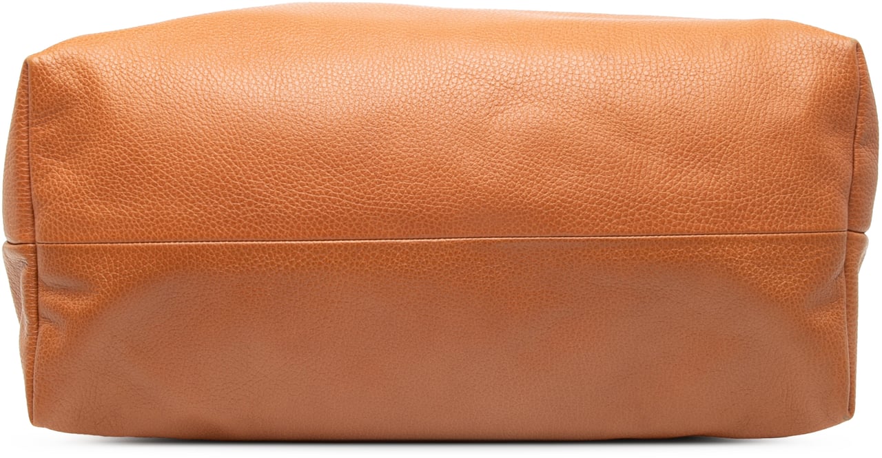 Gucci Leather Peggy Braided Tote Bruin