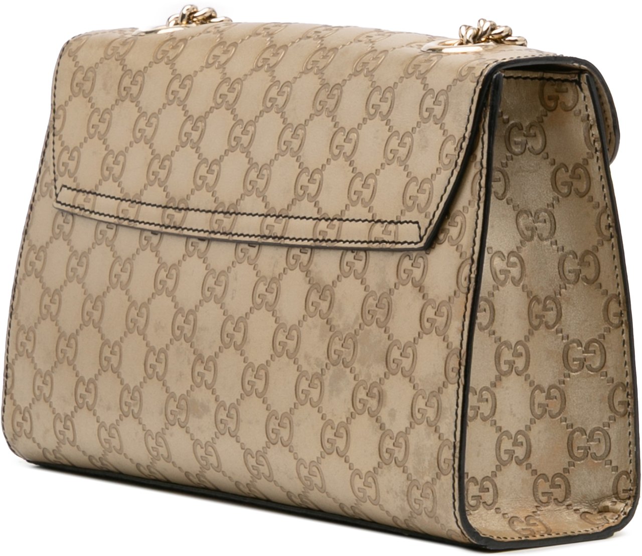 Gucci Medium Guccissima Emily Shoulder Bag Goud
