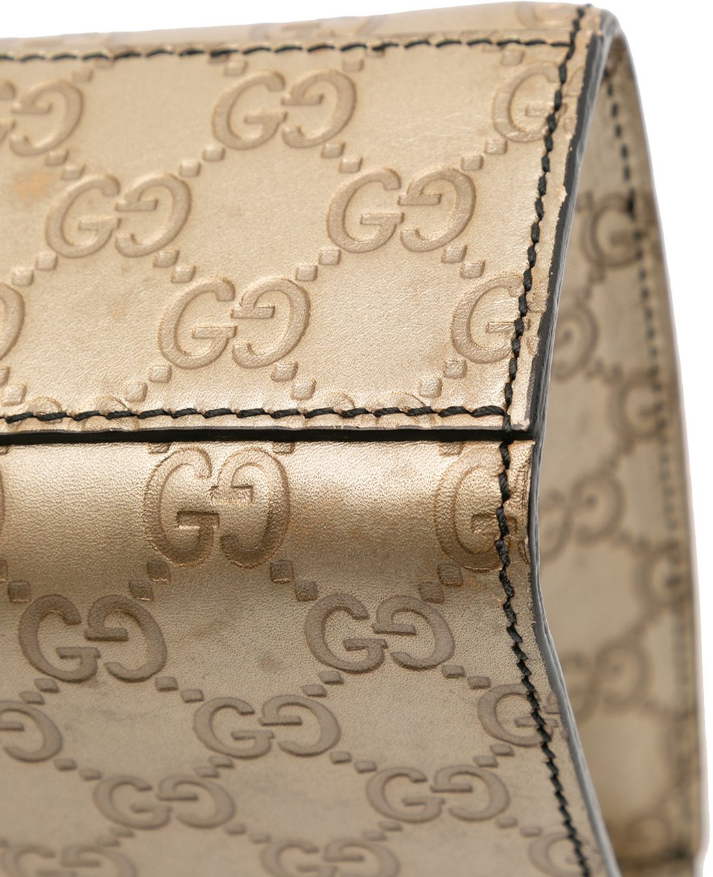 Gucci Medium Guccissima Emily Shoulder Bag Goud