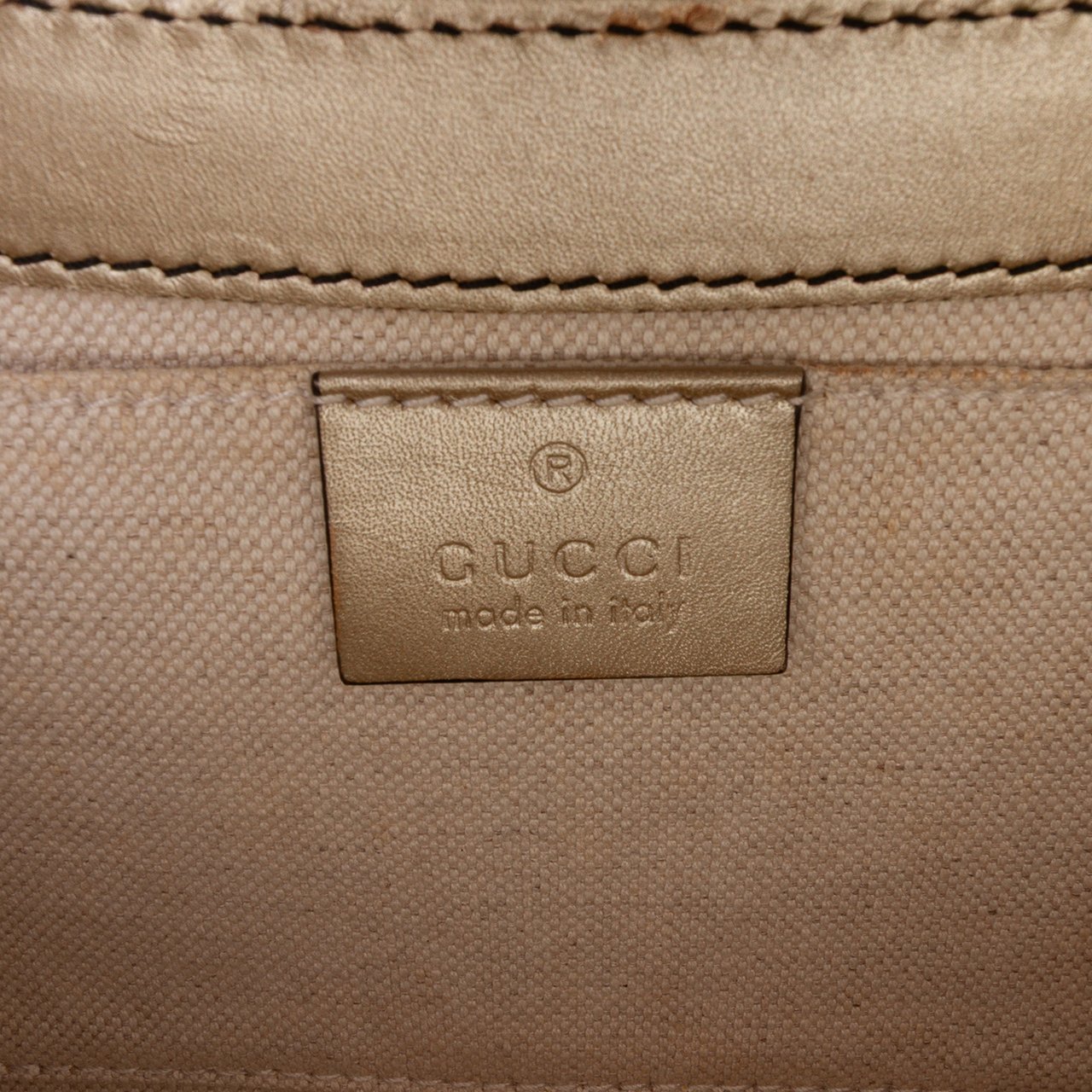 Gucci Medium Guccissima Emily Shoulder Bag Goud