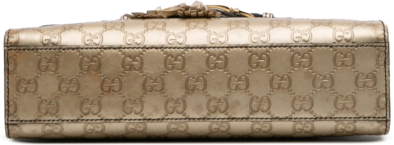 Gucci Medium Guccissima Emily Shoulder Bag Goud