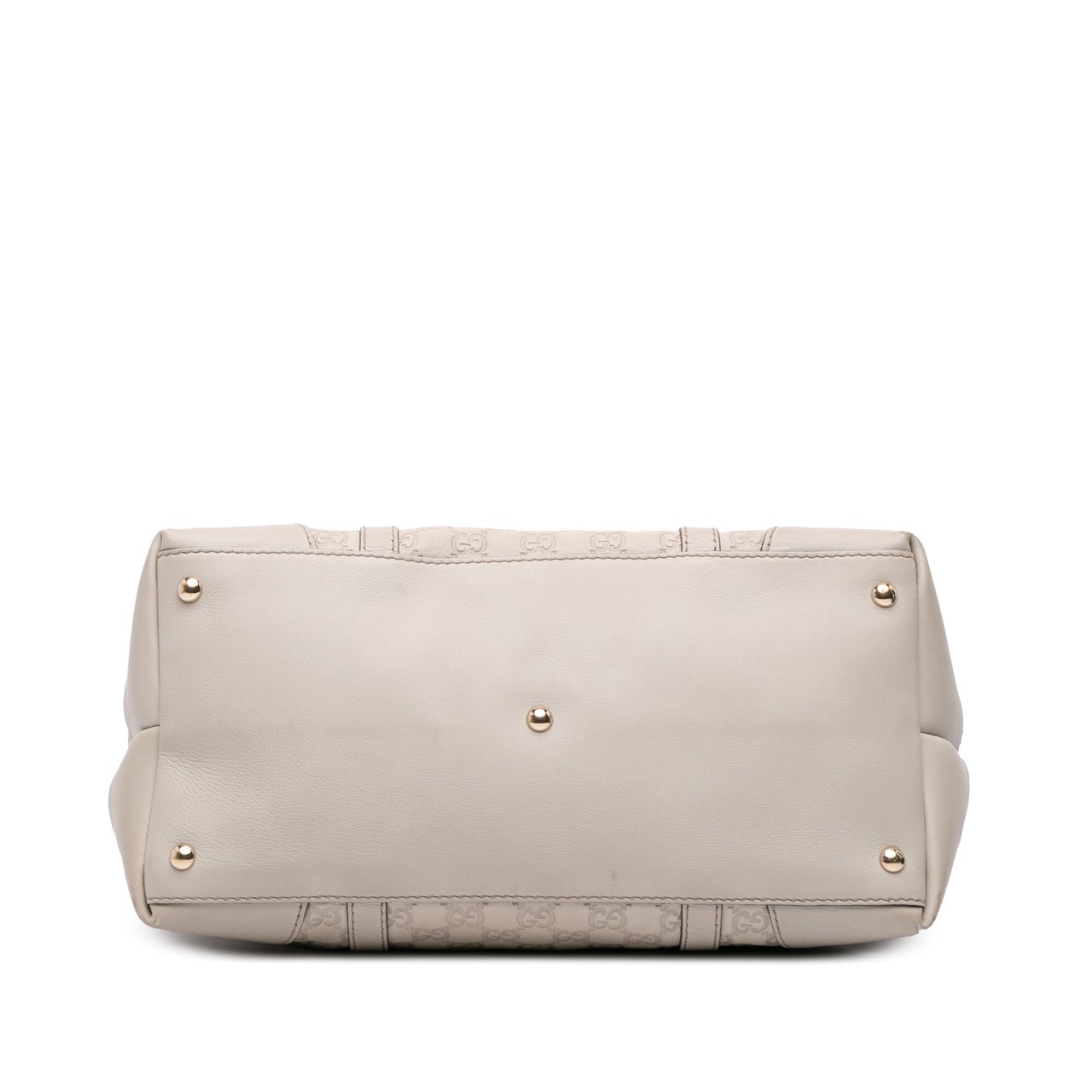 Gucci Guccissima Lovely Heart Tote Bruin