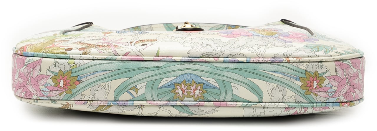 Gucci Small Calfskin Tiger Jackie 1961 Crossbody Blauw