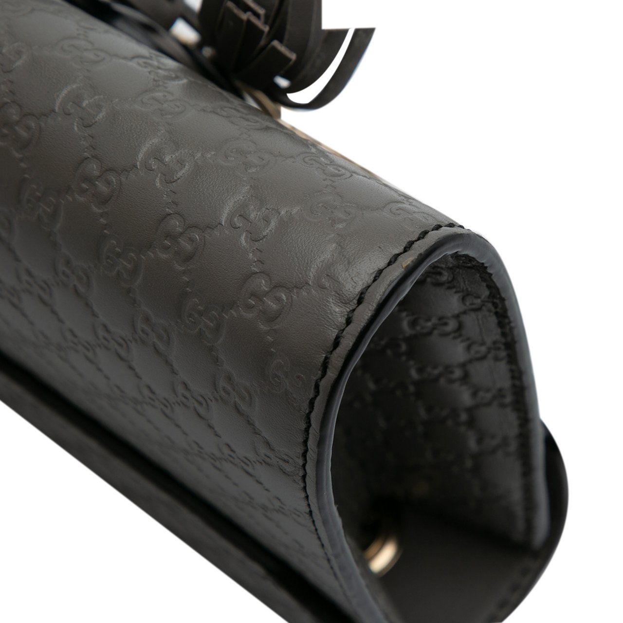 Gucci Mini Microguccissima Emily Crossbody Grijs