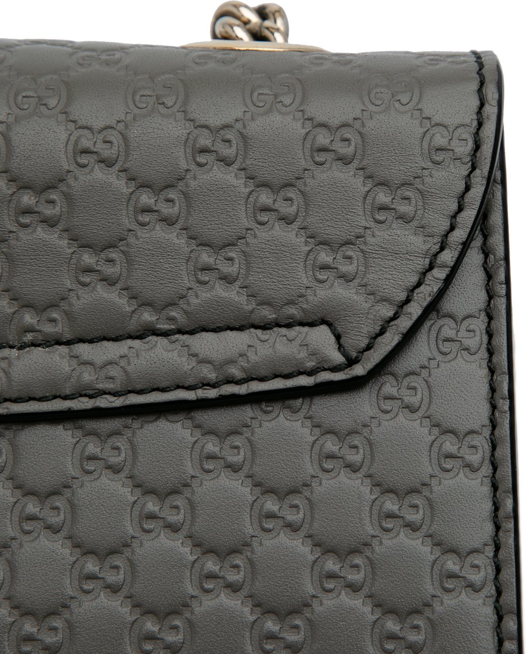 Gucci Mini Microguccissima Emily Crossbody Grijs