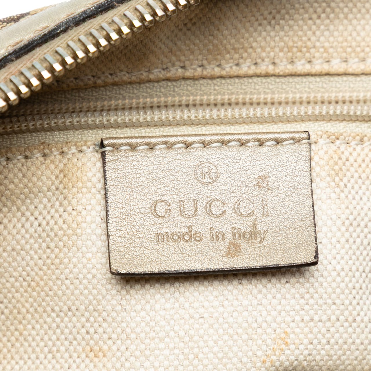 Gucci GG Canvas Sukey Satchel Bruin