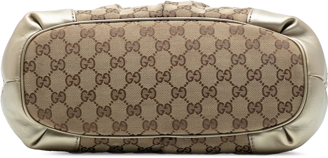 Gucci GG Canvas Sukey Satchel Bruin