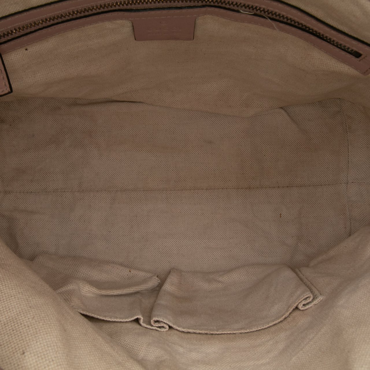 Gucci Medium Guccissima Bree Fold Over Tote Bruin