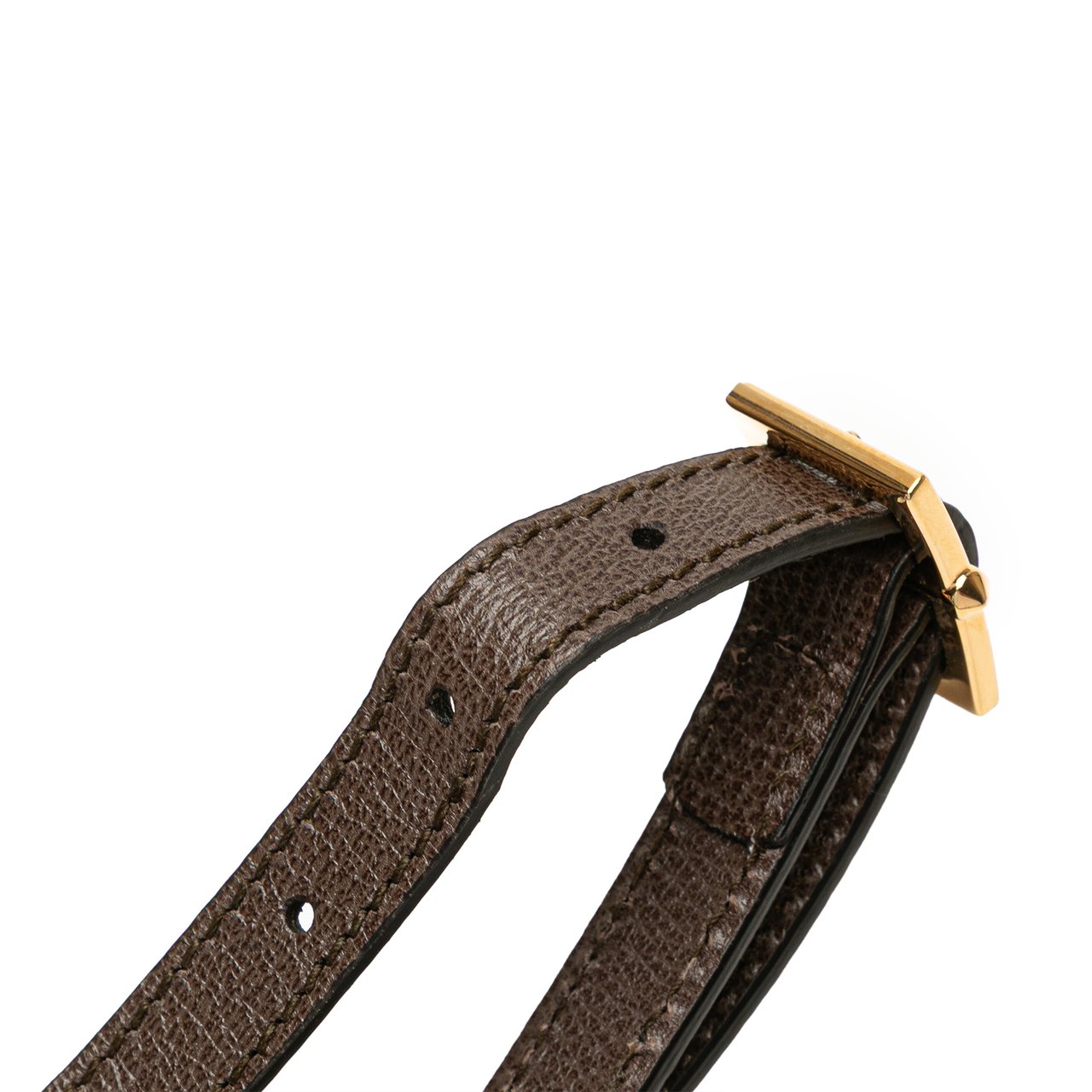 Gucci Medium GG Supreme Ophidia Web Satchel Bruin