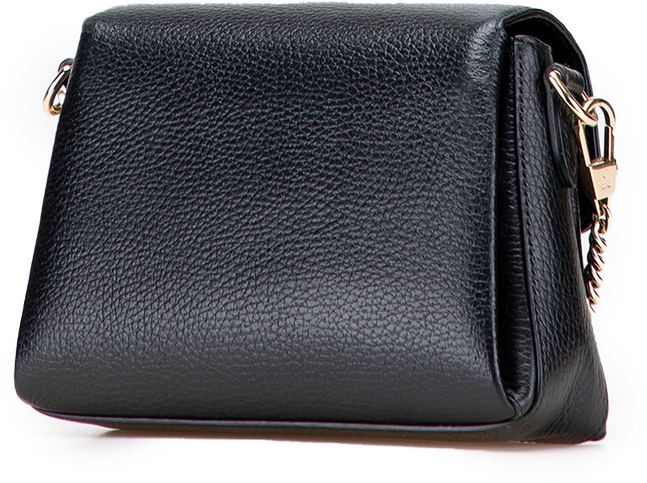 Gucci Small Dollar Calfskin Interlocking G Crossbody Zwart