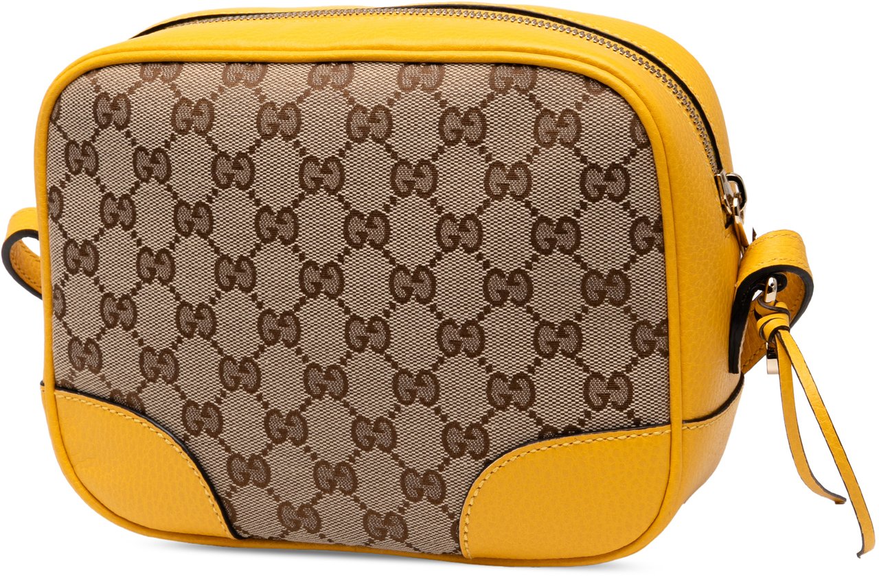 Gucci GG Canvas Bree Crossbody Bruin