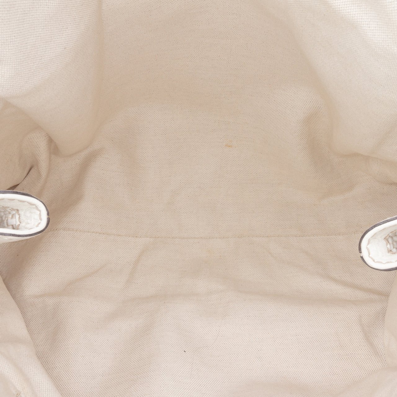 Gucci Large Diamante Raffia Sukey Tote Wit