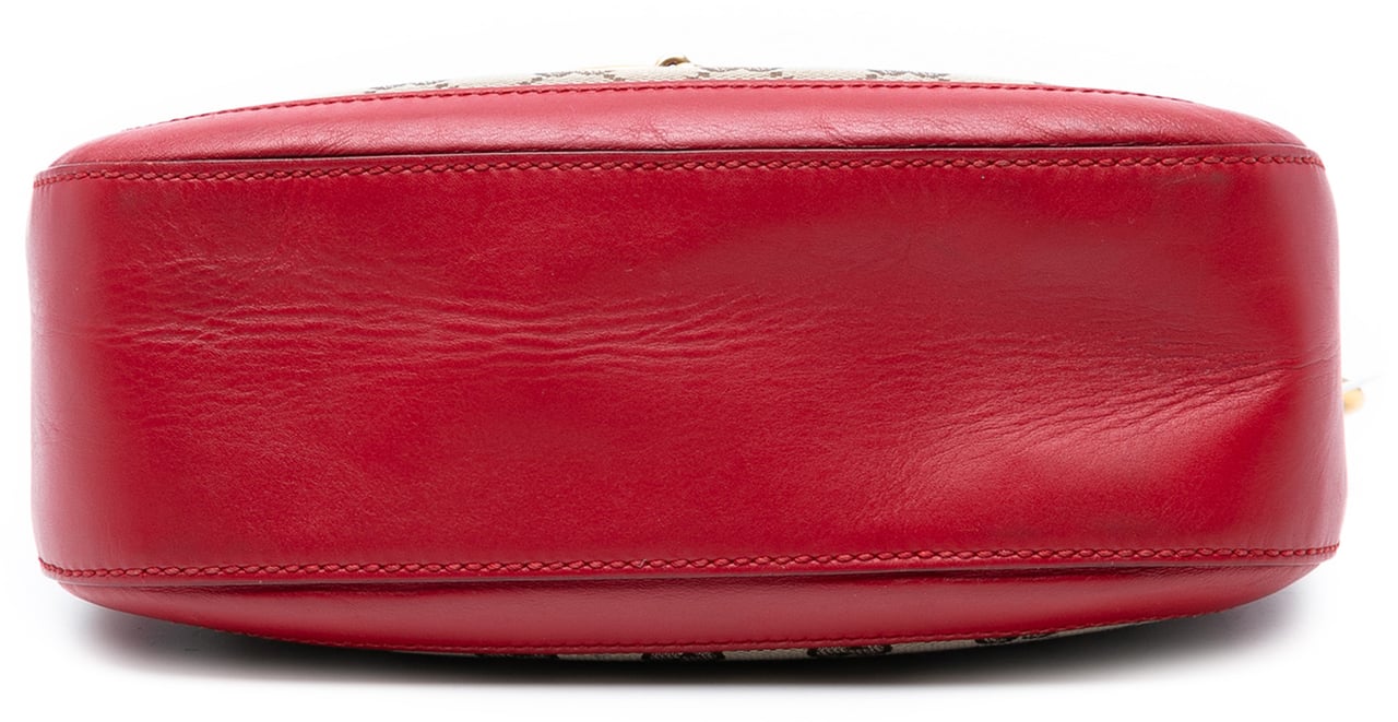 Gucci Medium GG Canvas Lady Web Crossbody Bruin