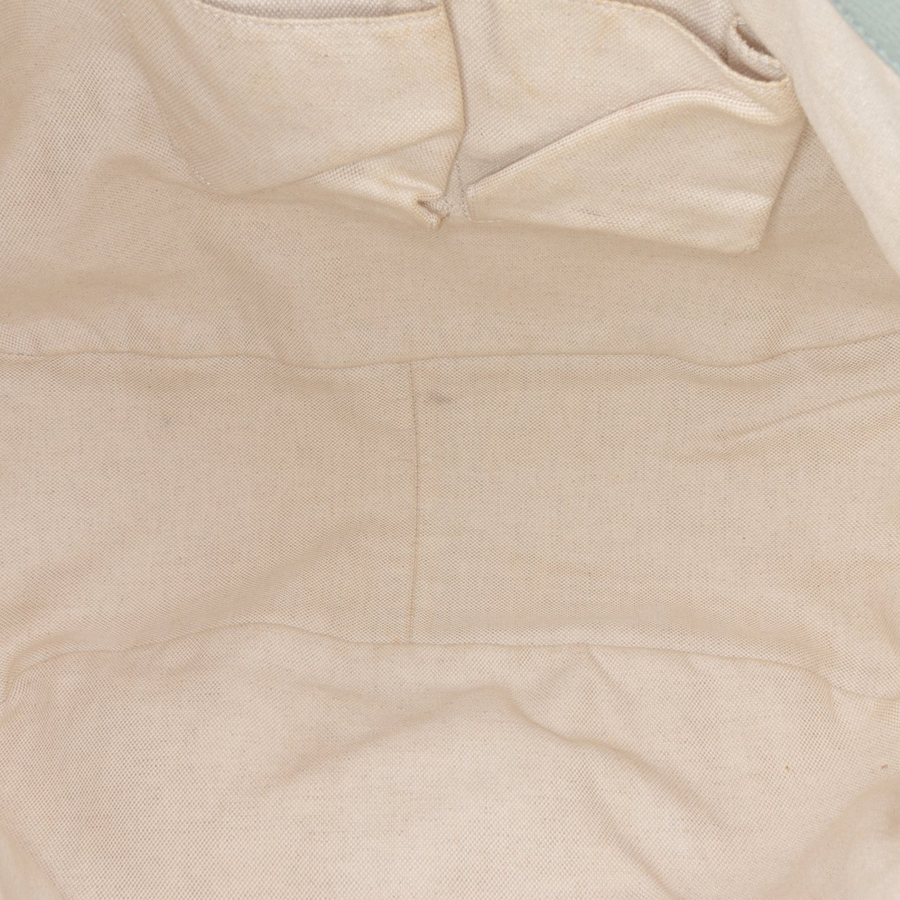 Gucci Medium Pebbled Calfskin Twill Tote Blauw