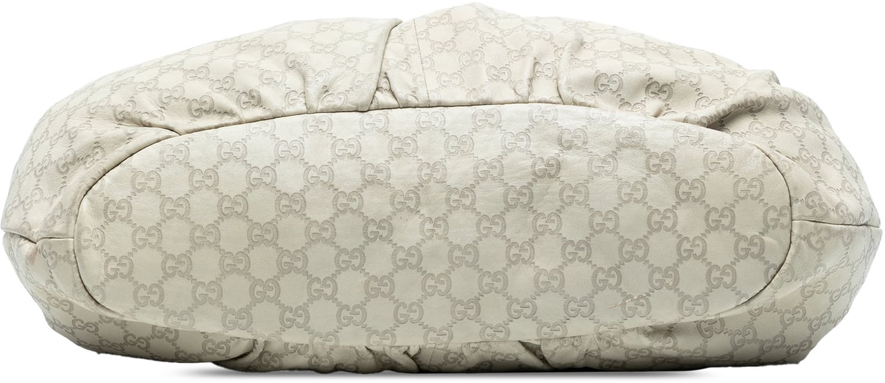 Gucci Large Guccissima Studded Pelham Tote Bruin