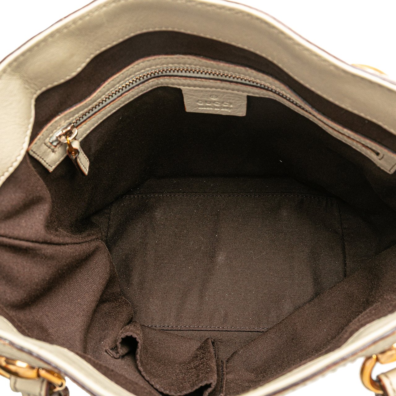 Gucci Guccissima Tote Bruin