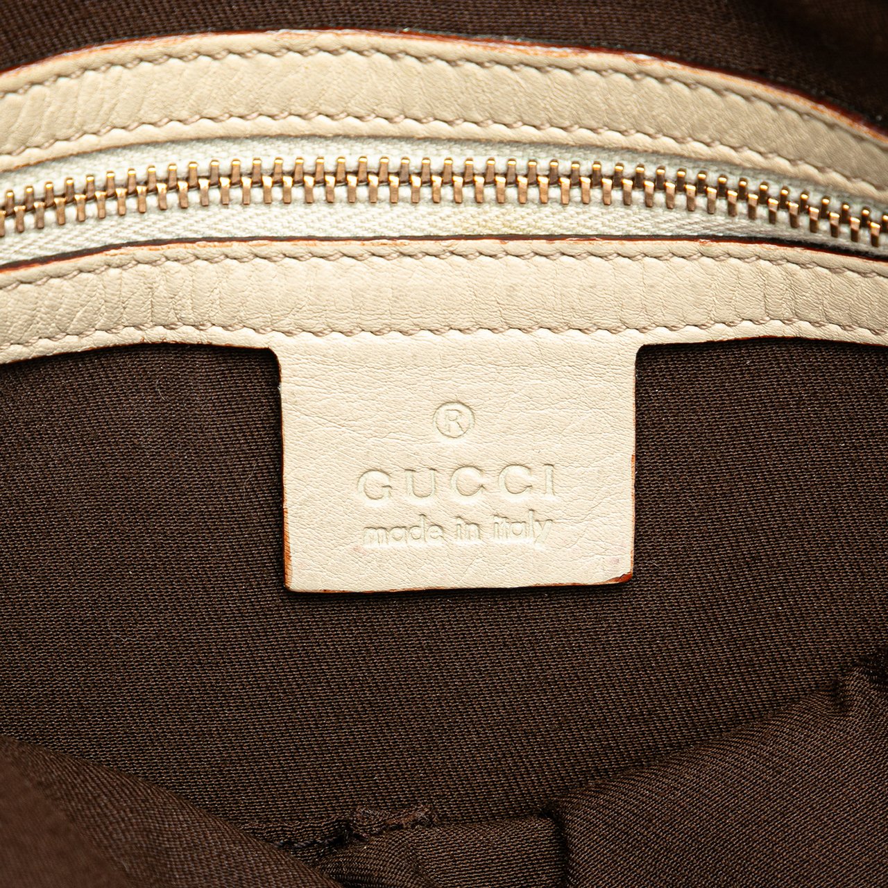 Gucci Guccissima Tote Bruin