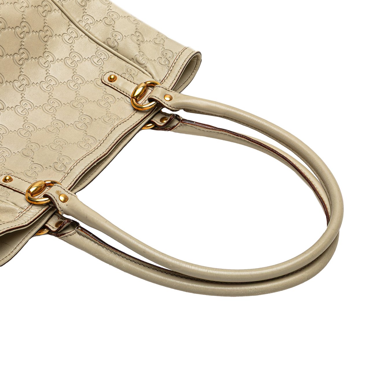 Gucci Guccissima Tote Bruin