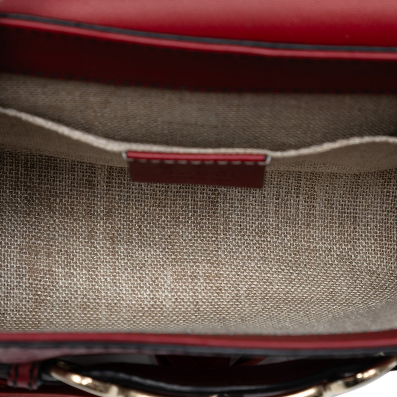 Gucci Mini Microguccissima Emily Crossbody Rood