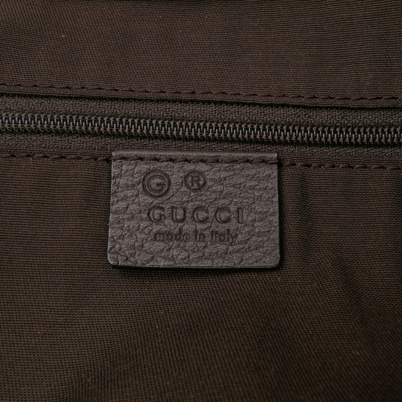 Gucci GG Charm GG Crystal Tote Bruin