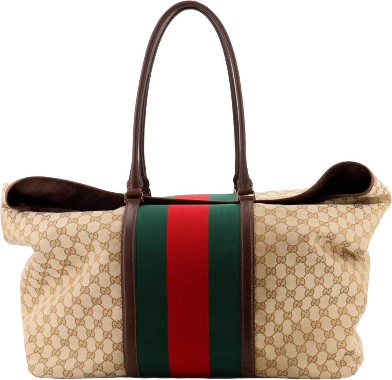 Gucci Beige Tote Orig.GG Monogram Bag Neutraal