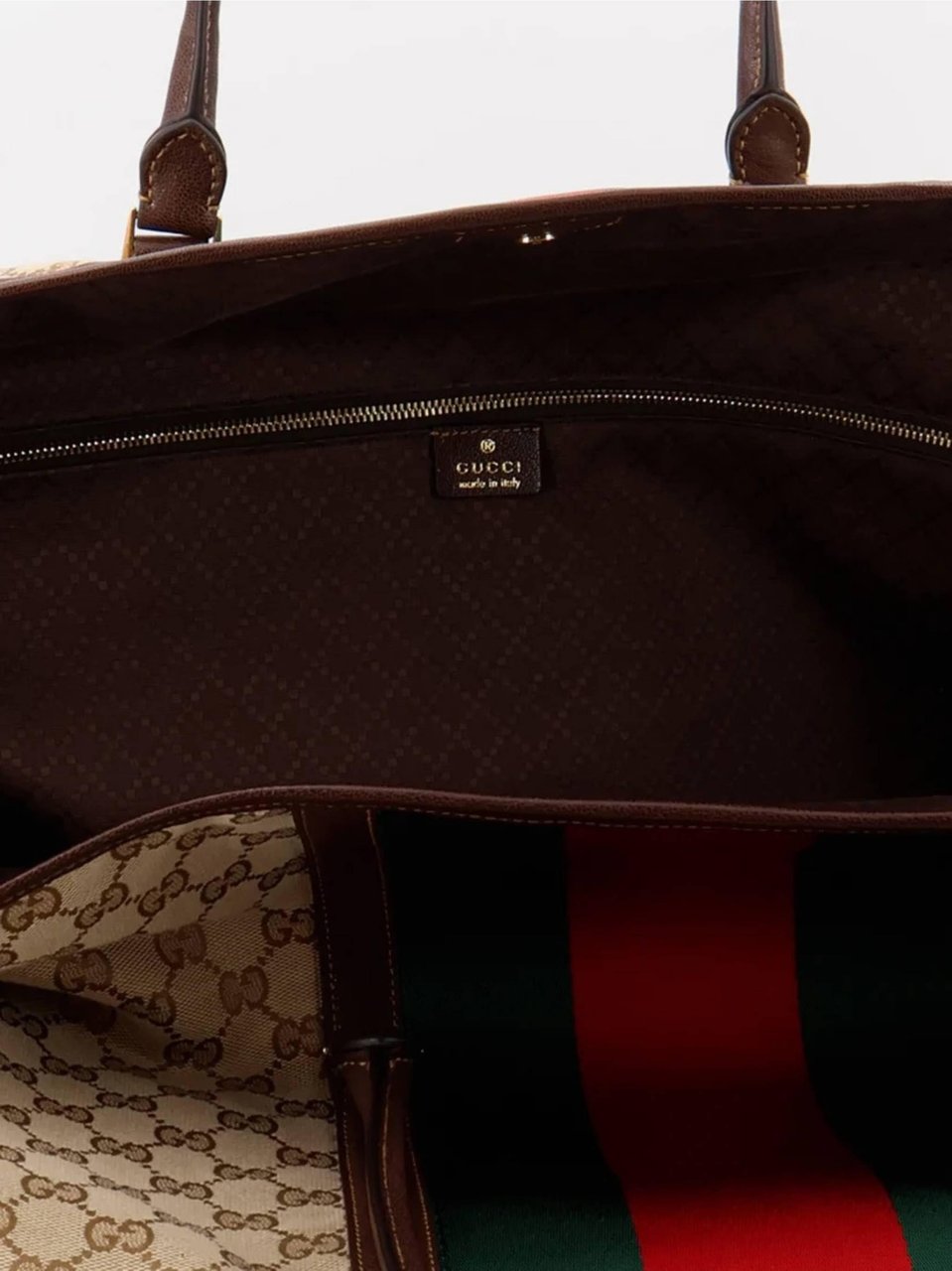 Gucci Beige Tote Orig.GG Monogram Bag Neutraal