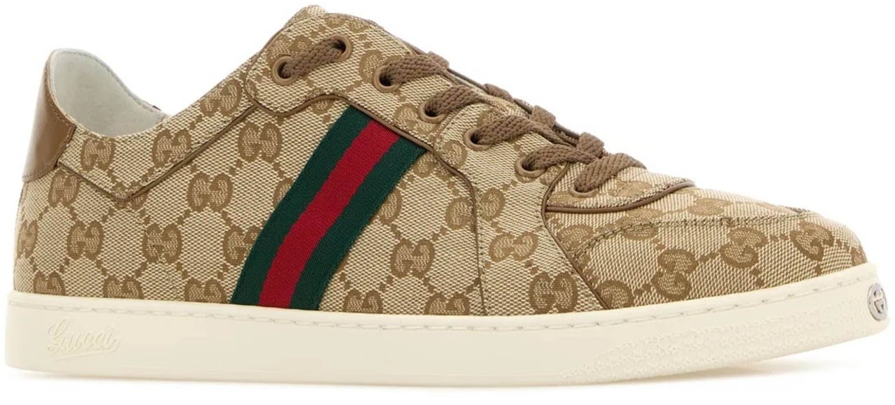 Gucci Beige Coda Low Low-Top Shoes Bruin
