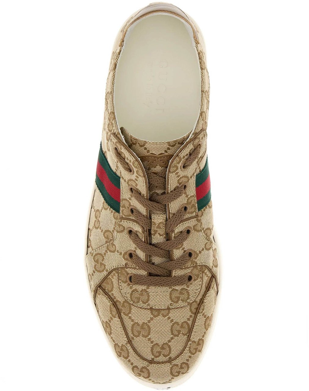 Gucci Beige Coda Low Low-Top Shoes Bruin