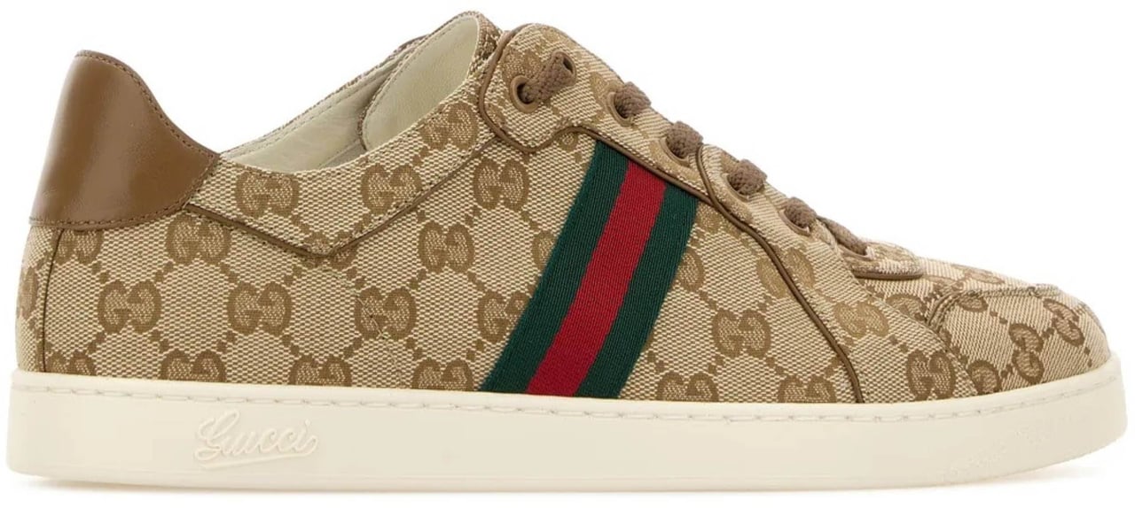 Gucci Beige Coda Low Low-Top Shoes Bruin