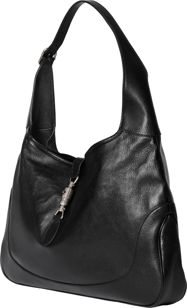 Gucci Black Crossbody Bag Leather Handbag Zwart