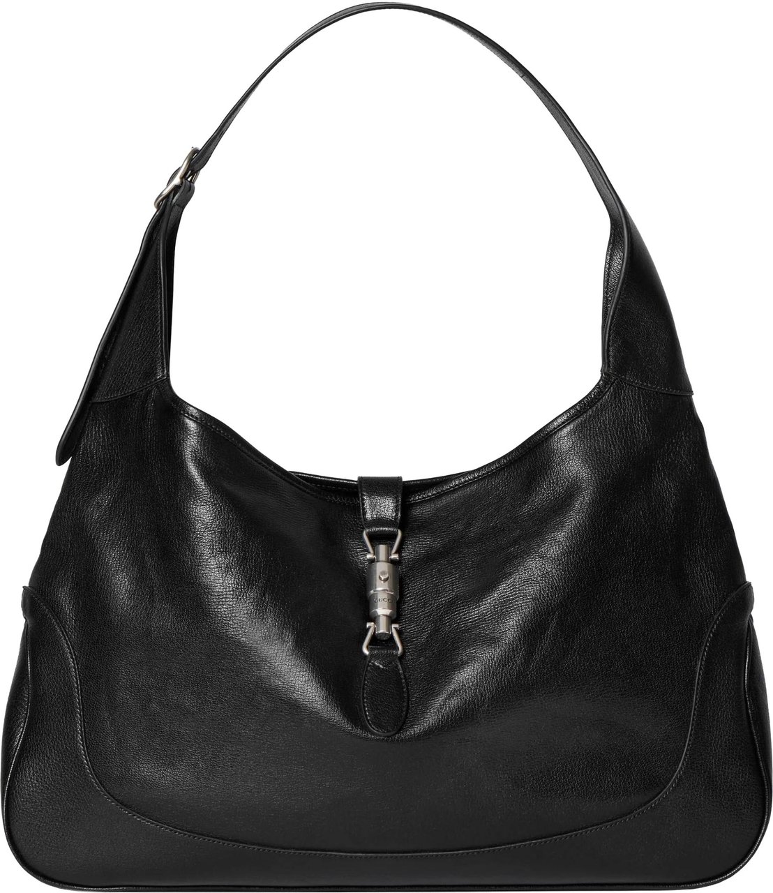 Gucci Black Crossbody Bag Leather Handbag Zwart