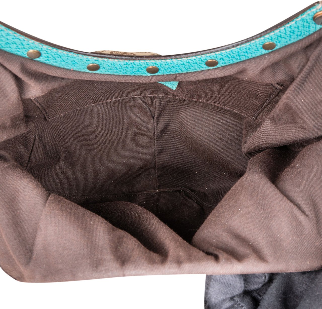 Gucci Gucci GG Monogram Bamboo Handbag Bruin