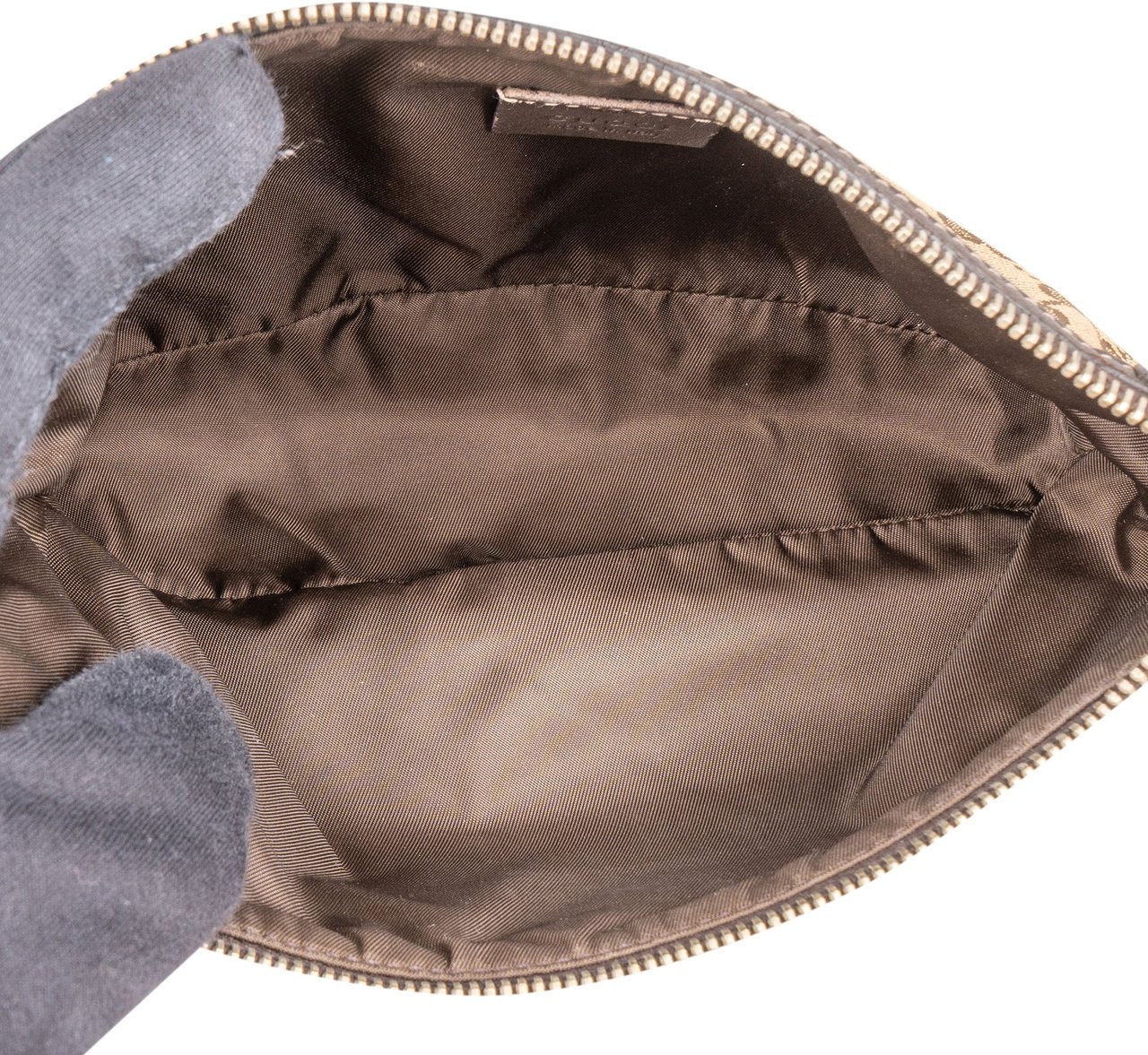 Gucci Gucci GG Monogram Mini Princy Handbag Bruin