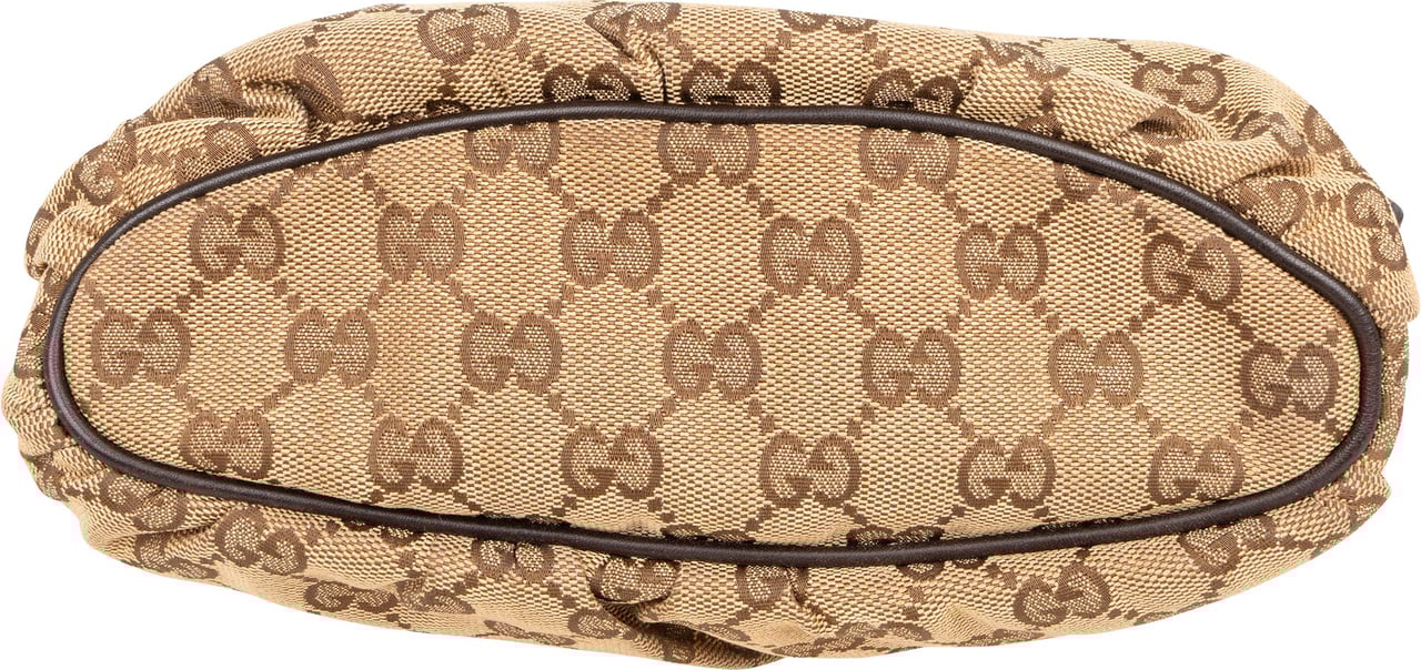 Gucci Gucci GG Monogram Mini Princy Handbag Bruin