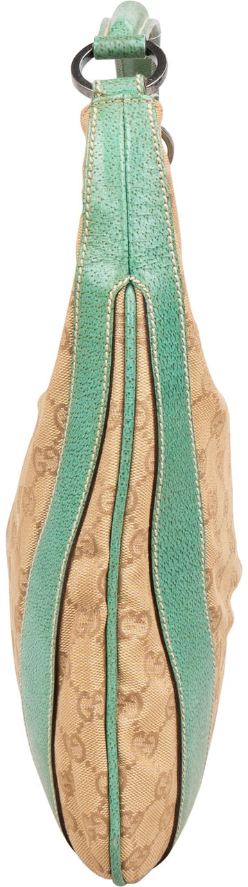 Gucci Gucci GG Monogram Hobo Shoulder Bag Beige