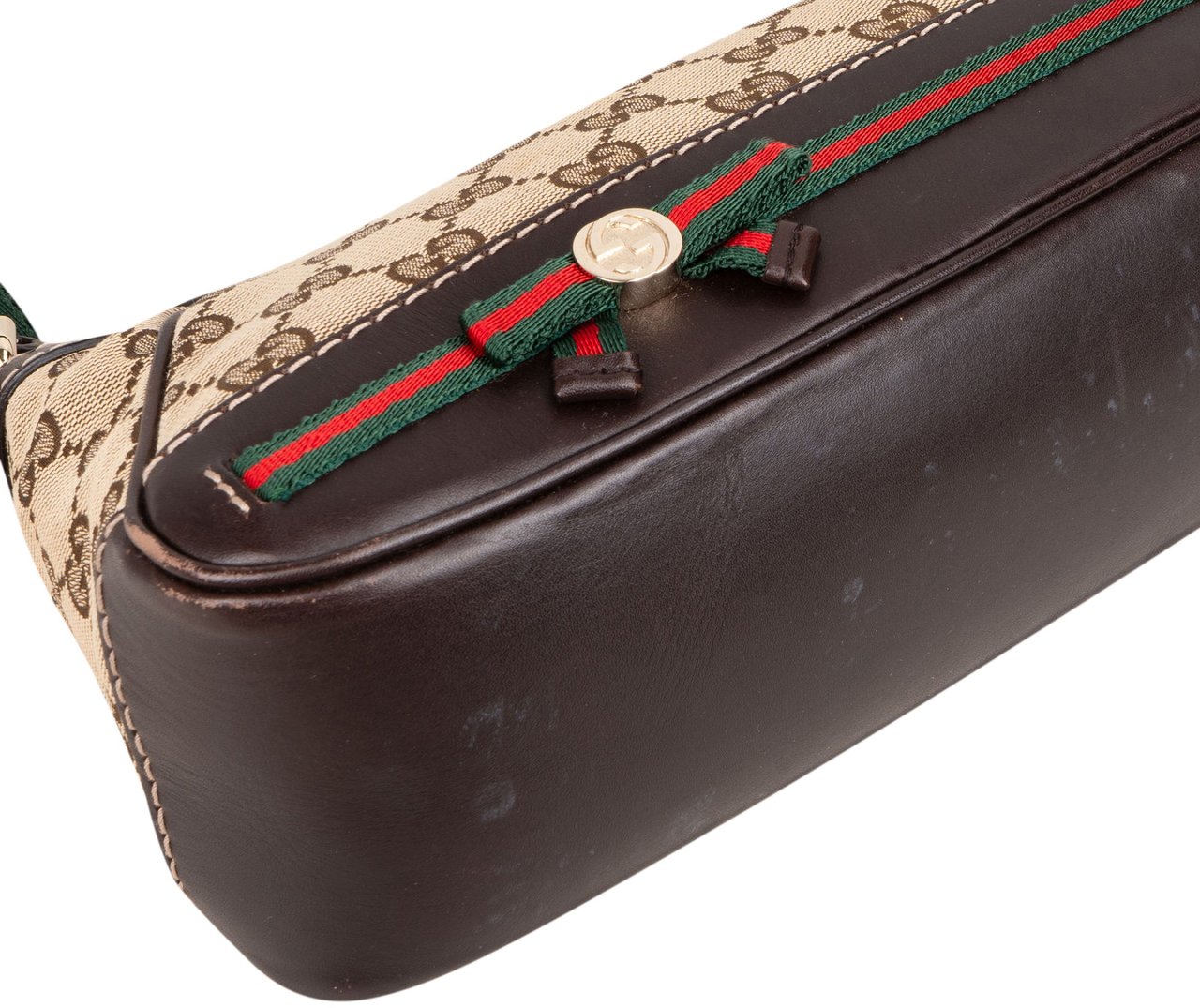 Gucci Gucci GG Monogram Princy Handbag Bruin