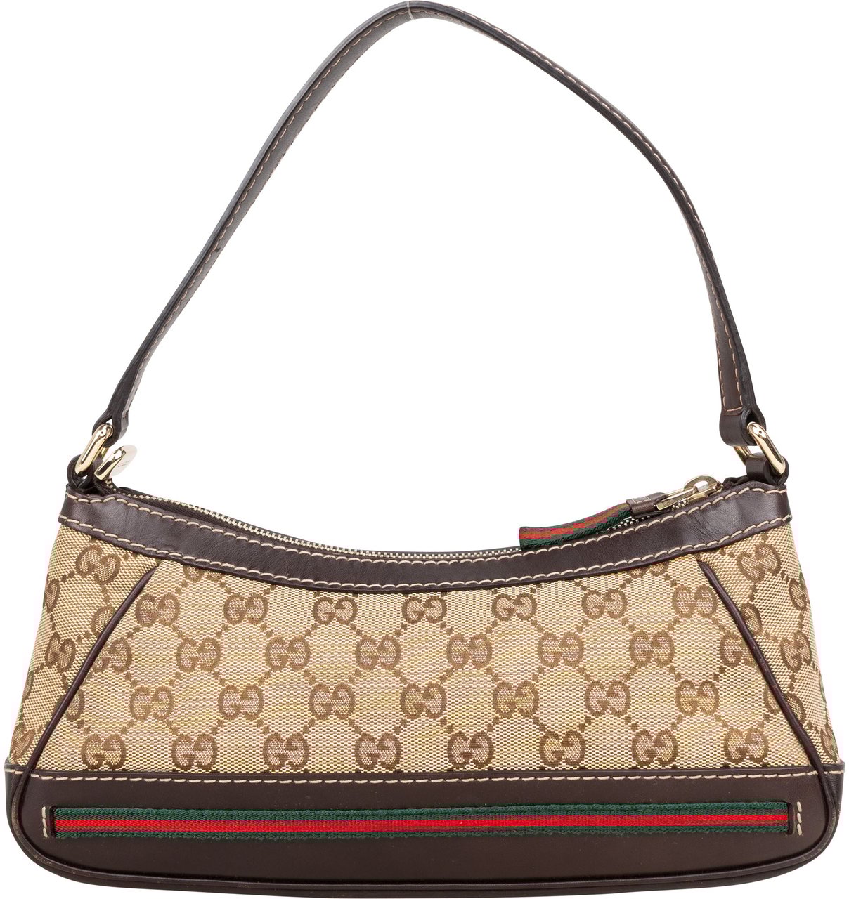Gucci Gucci GG Monogram Princy Handbag Bruin