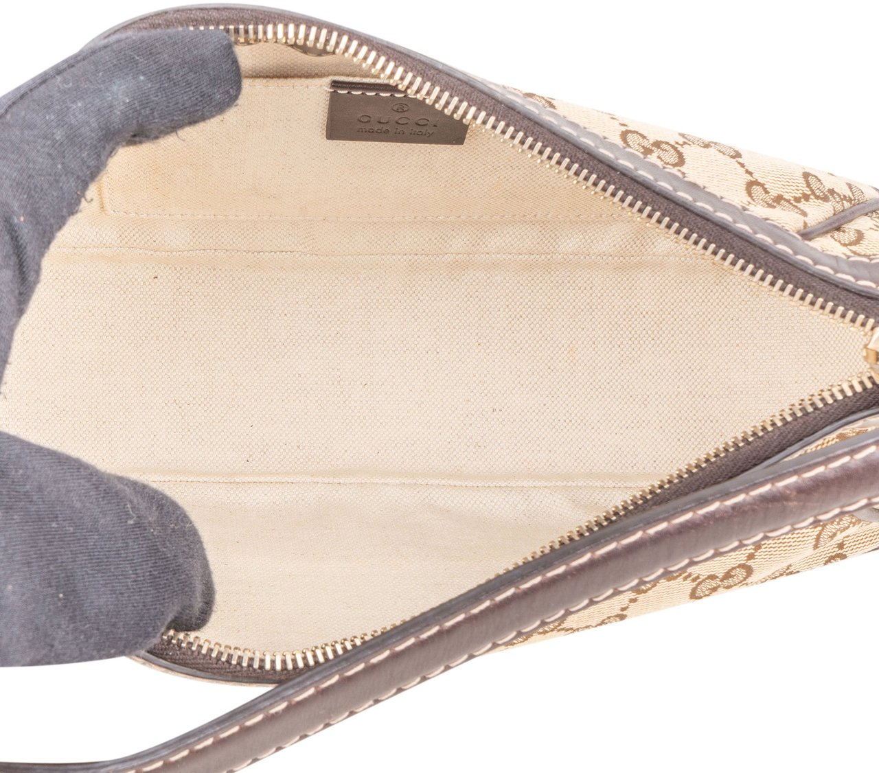 Gucci Gucci GG Monogram Princy Handbag Bruin