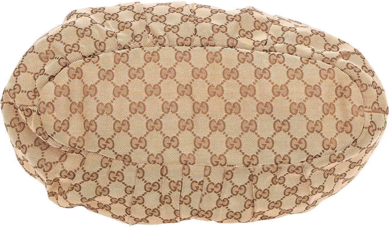 Gucci Gucci GG Monogram Pelham Handbag Bruin