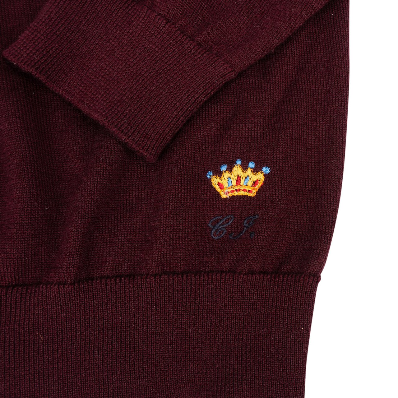 Gucci Gucci Bordeaux Cashmere Men Sweater (S-M) Divers