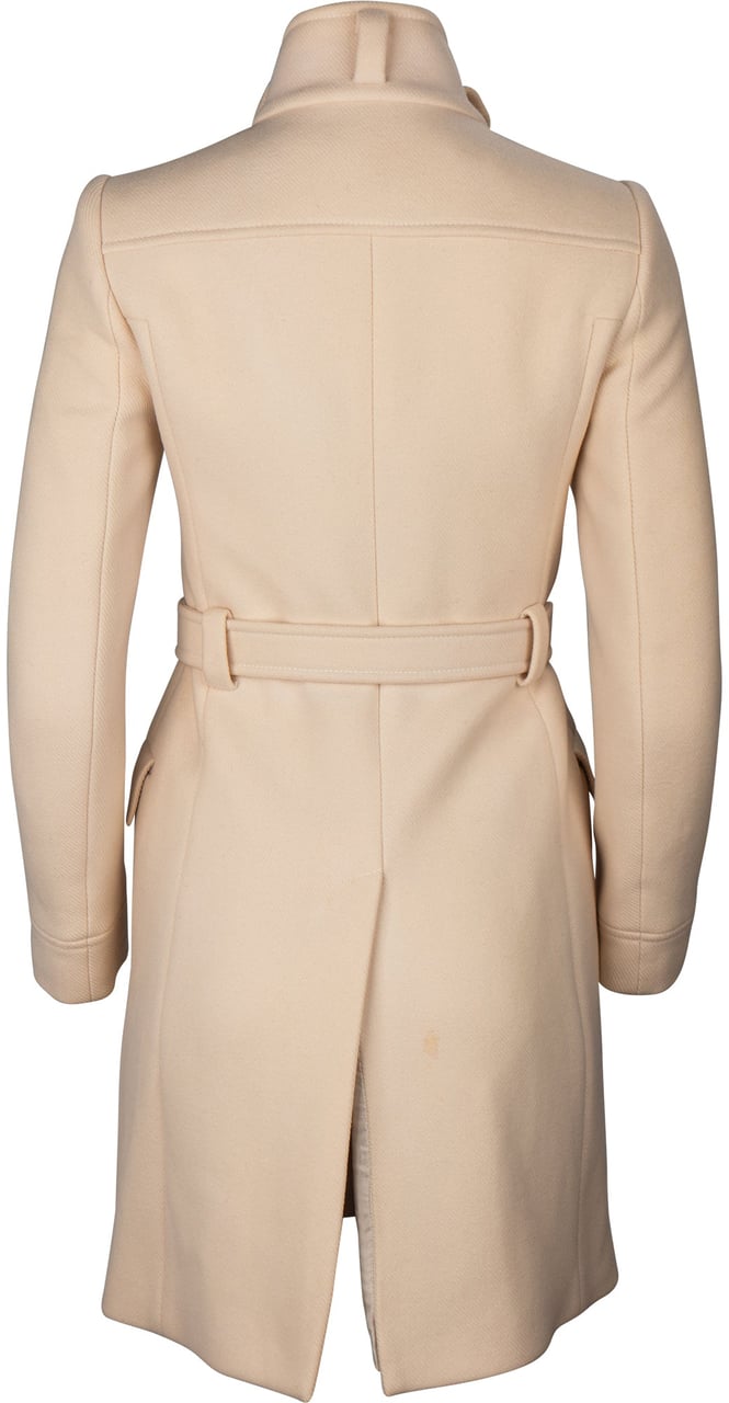 Gucci Gucci Cream Wool Coat (IT 38) Wit