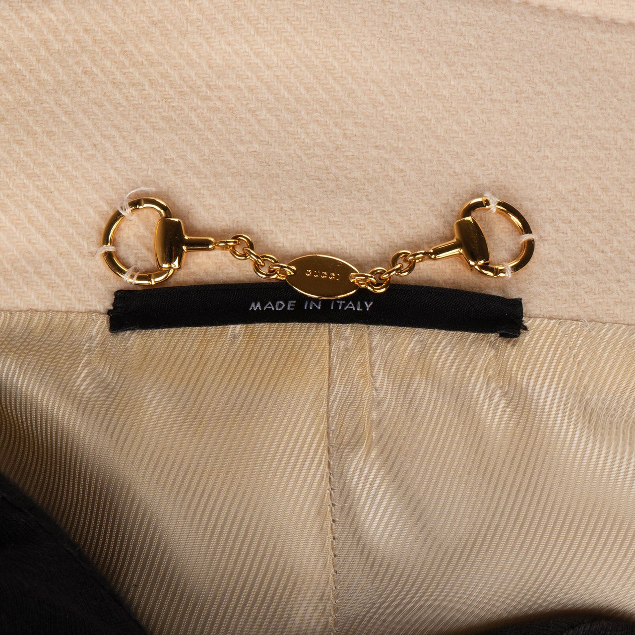 Gucci Gucci Cream Wool Coat (IT 38) Wit