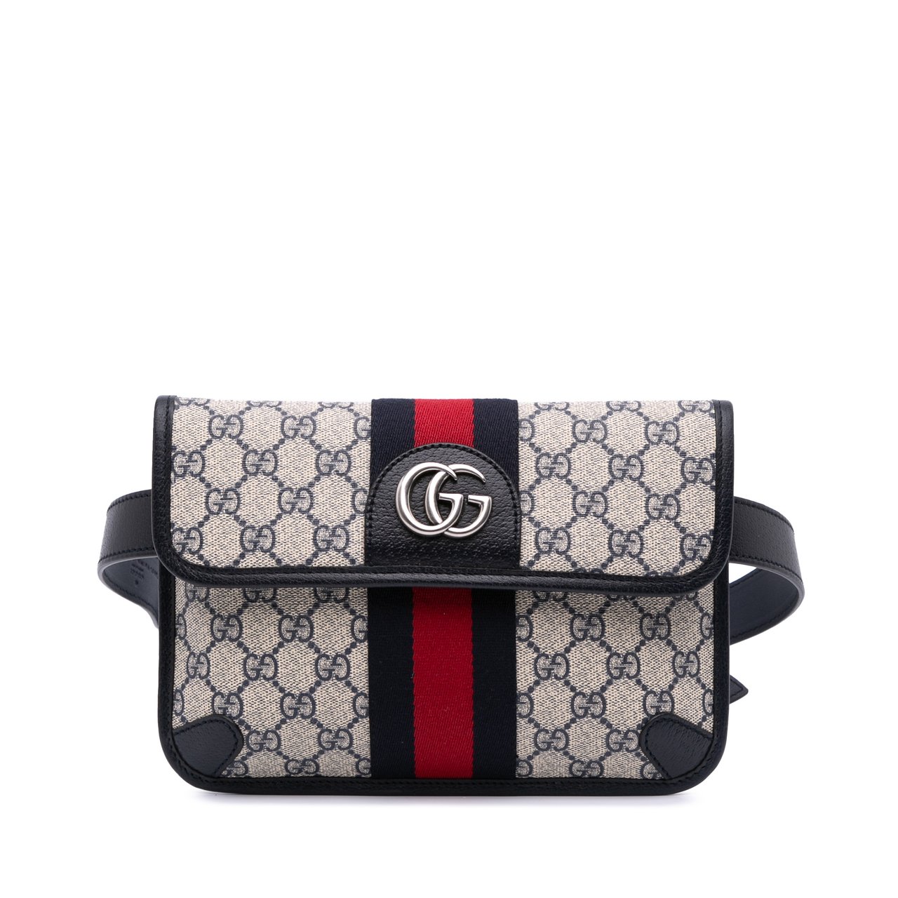 Gucci GG Supreme Ophidia Belt Bag Bruin