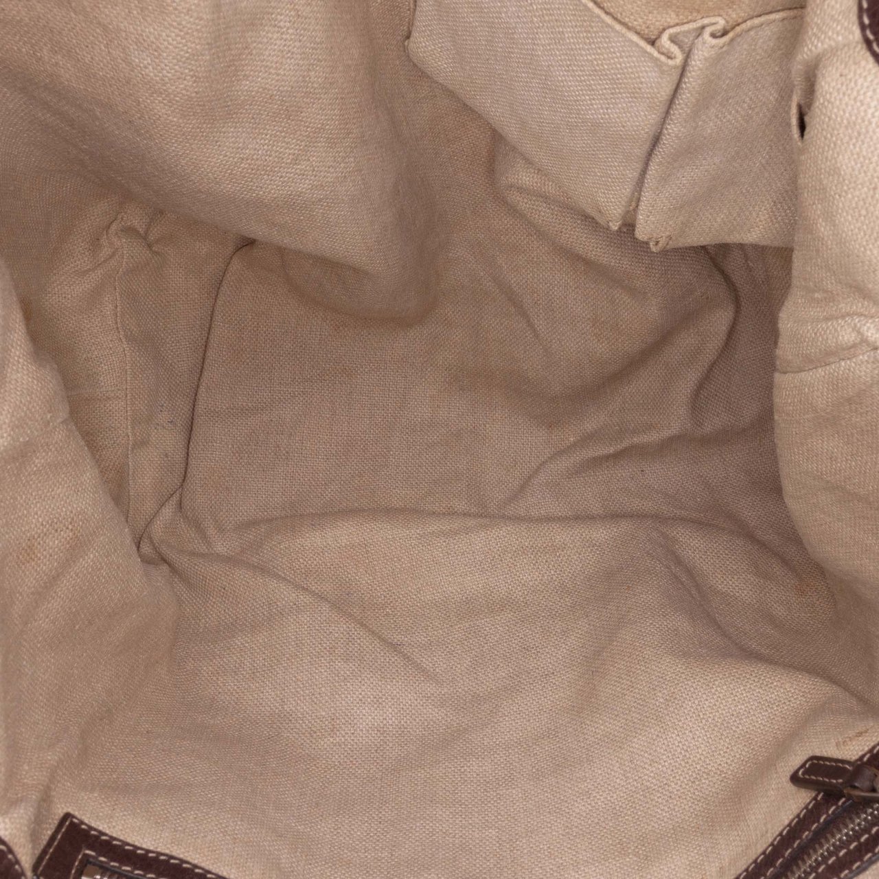 Gucci GG Canvas Icon Bit Tote Bruin
