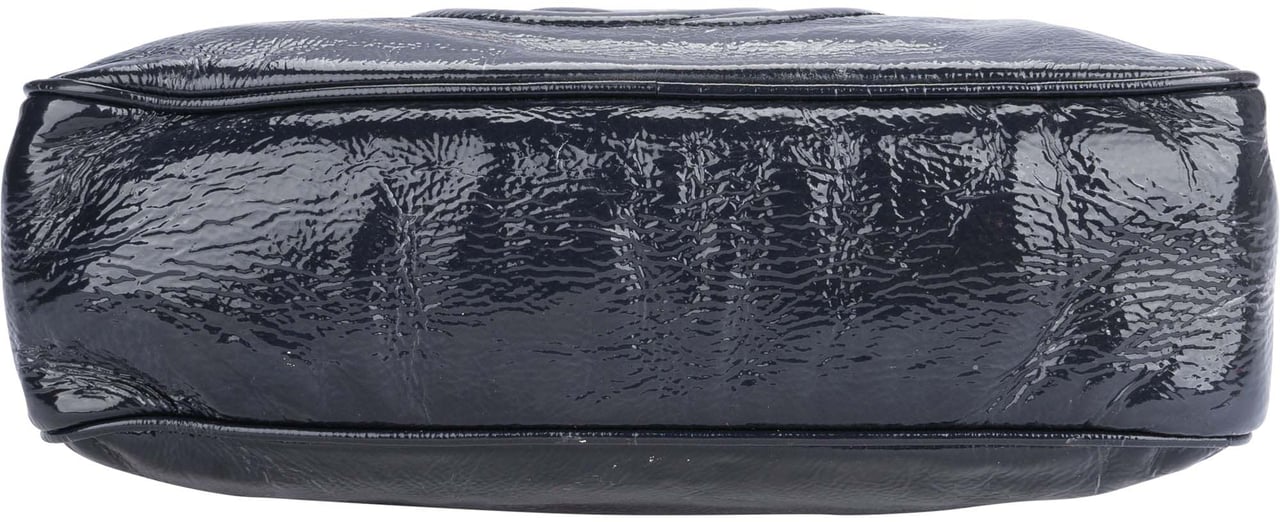 Gucci Gucci GG Patent Leather Soho Chain Shoulder Bag Divers